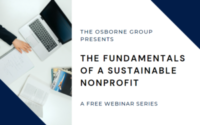 The Fundamentals of a Sustainable Nonprofit – A Free Webinar Series