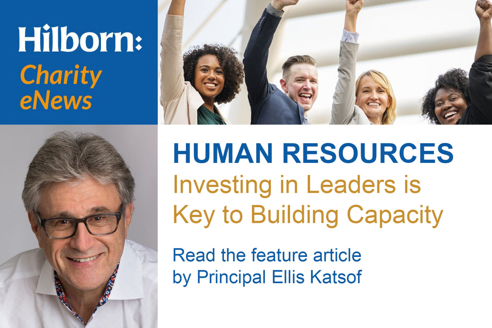 Ellis Katsof’s Investing in Leaders Article is Featured on Hilborn Charity eNews!